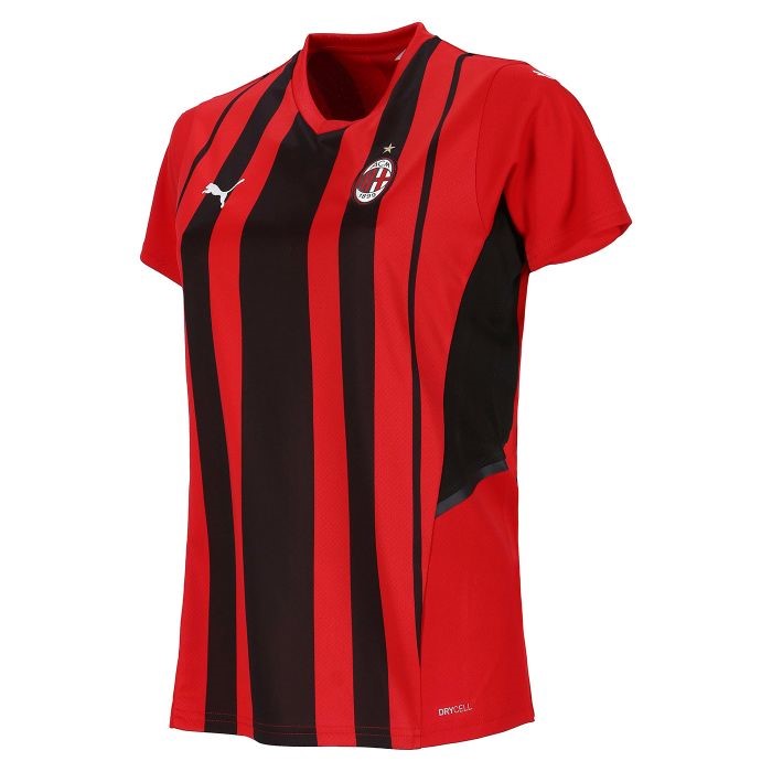 Camiseta AC Milan 1ª Kit Mujer 2021 2022 Rojo